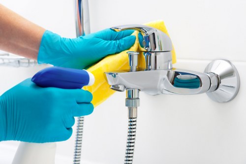 Detailed cleaning of a kitchen in Kingston upon Thames