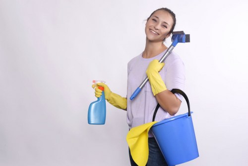 Deep cleaning kitchen surfaces during a one off cleaning appointment