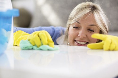 End of tenancy one off cleaning in a modern property