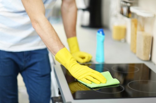 Different upholstery fabric types and cleaning labels