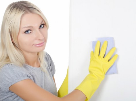 Professional house cleaning for bathrooms and high-use areas